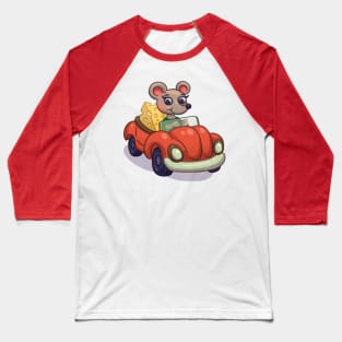 Mouse in the car Baseball T-Shirt